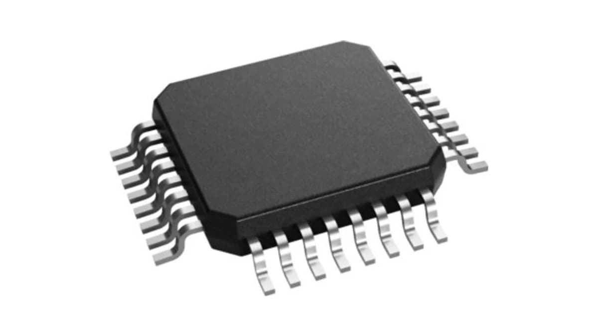 Multi-pin surface-mount integrated circuit
