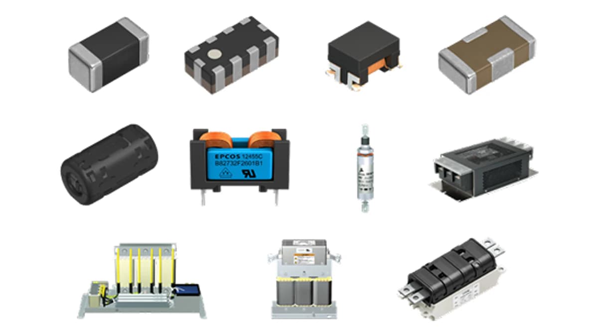 TDK filtering and EMC suppression components